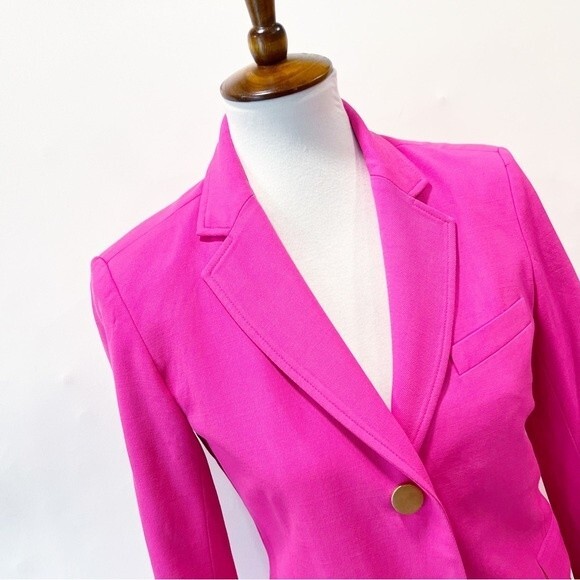Argent Hot Pink Supermajority 1.0 Blazer Size 4 - Picture 7 of 10